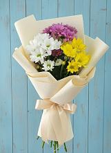 Букет цветов из:  Хризантемы в Неклюдово Нижегородская область