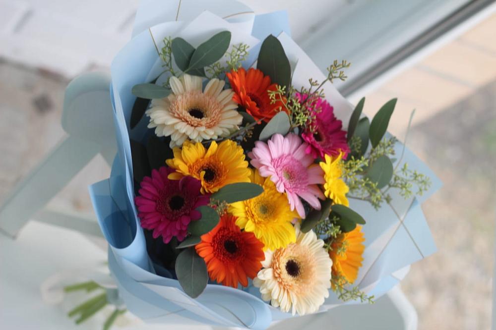 Букет цветов из: Герберы в Неклюдово Нижегородская область