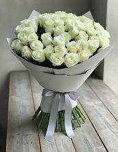Букет 35 Белых роз #REPLACE_PRED# Неклюдово Нижегородская область