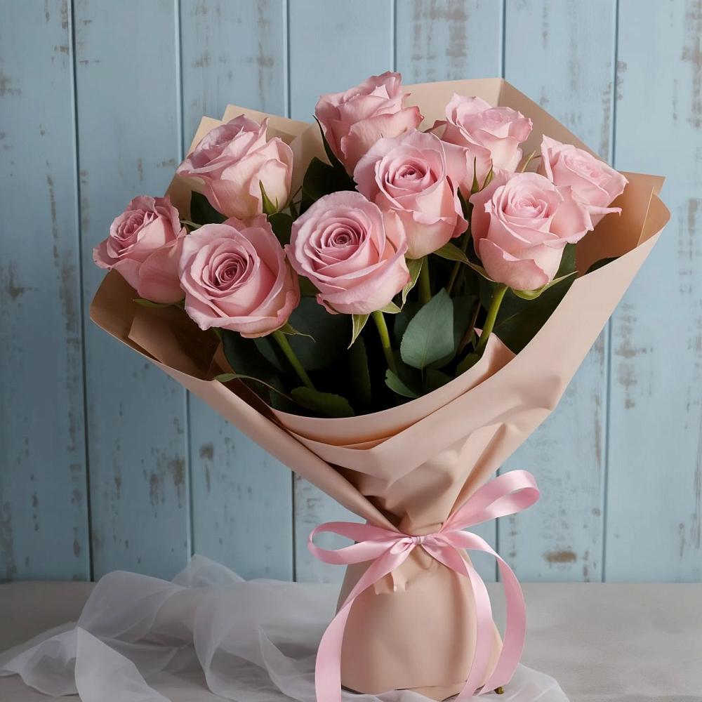 Букет цветов из: Розы в Неклюдово Нижегородская область