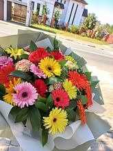 Букет цветов из:  Герберы #REPLACE_PRED# Неклюдово Нижегородская область