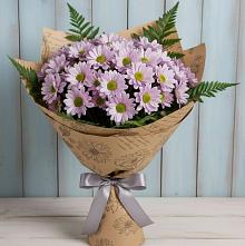 Букет цветов из:  Хризантемы #REPLACE_PRED# Неклюдово Нижегородская область