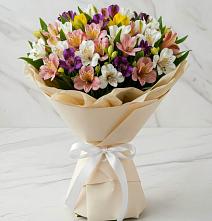 Букет цветов из:  Альстромерии #REPLACE_PRED# Неклюдово Нижегородская область