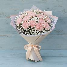 Букет цветов из:  Гвоздики #REPLACE_PRED# Неклюдово Нижегородская область