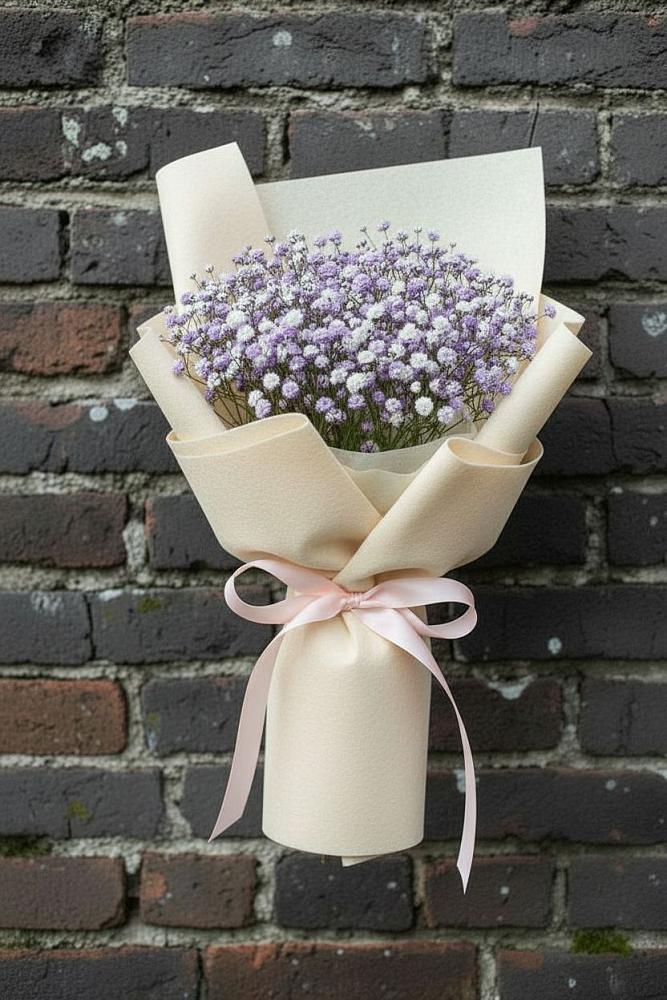 Букет цветов из: Гипсофила в Неклюдово Нижегородская область