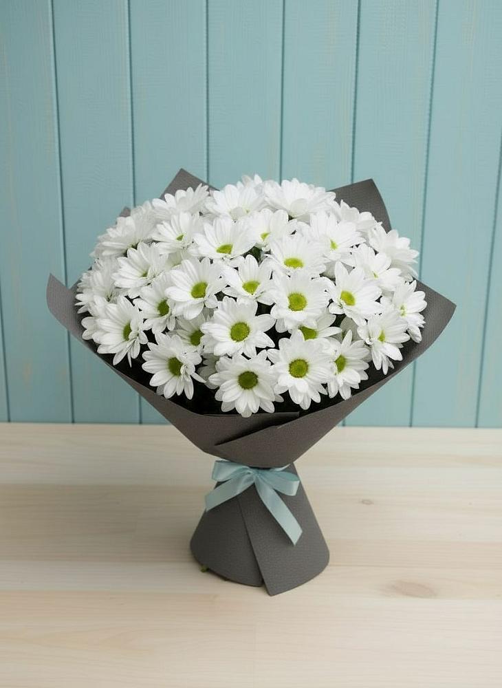 Букет цветов из: Хризантемы в Неклюдово Нижегородская область