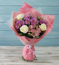 Букет цветов из:  Герберы в Неклюдово Нижегородская область