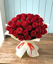 Букет 29 Красных роз в Неклюдово Нижегородская область
