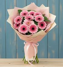 Букет цветов из:  Герберы в Неклюдово Нижегородская область